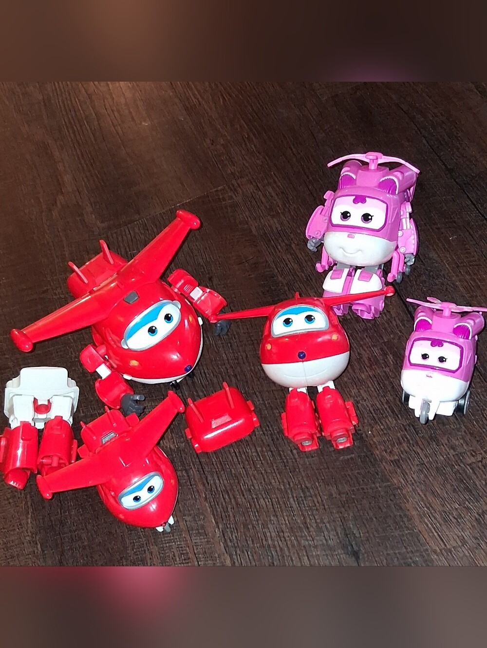 Super Wings Set Of 5 Plane Toys - Playset